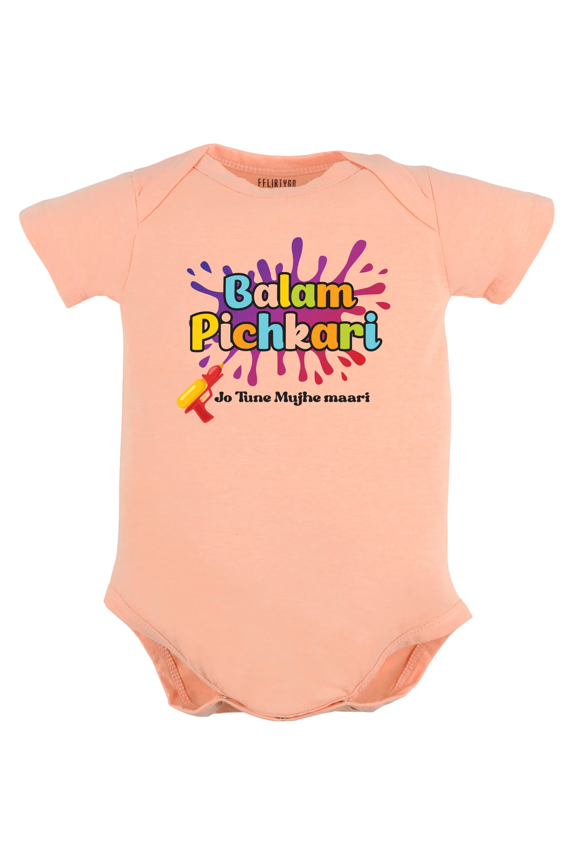 Balam Pichkari Baby Romper | Onesies