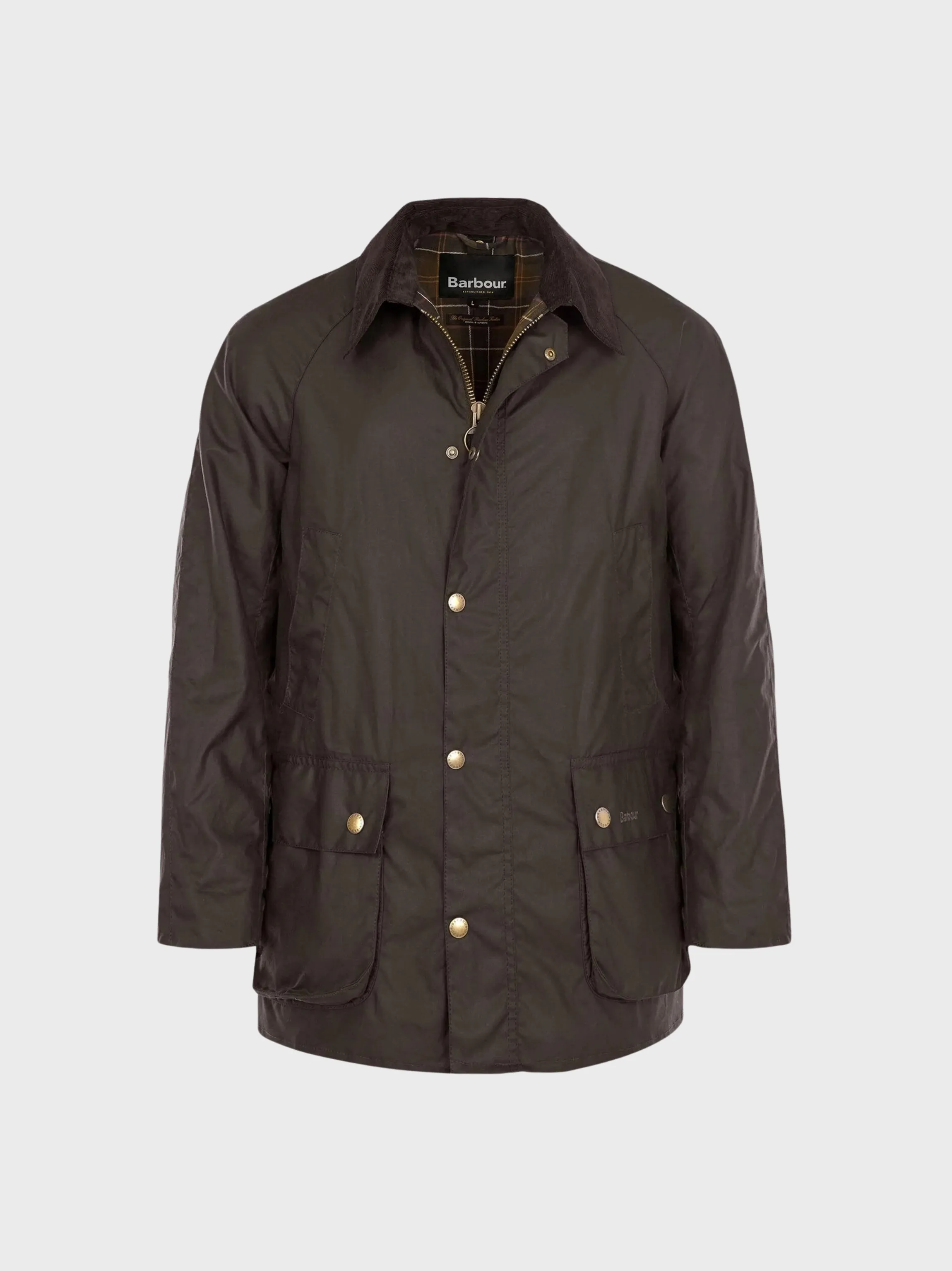 Barbour Coat Ashby Wax Mid Olive