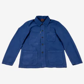 Chore Jacket - French Moleskin - Hydrone Blue