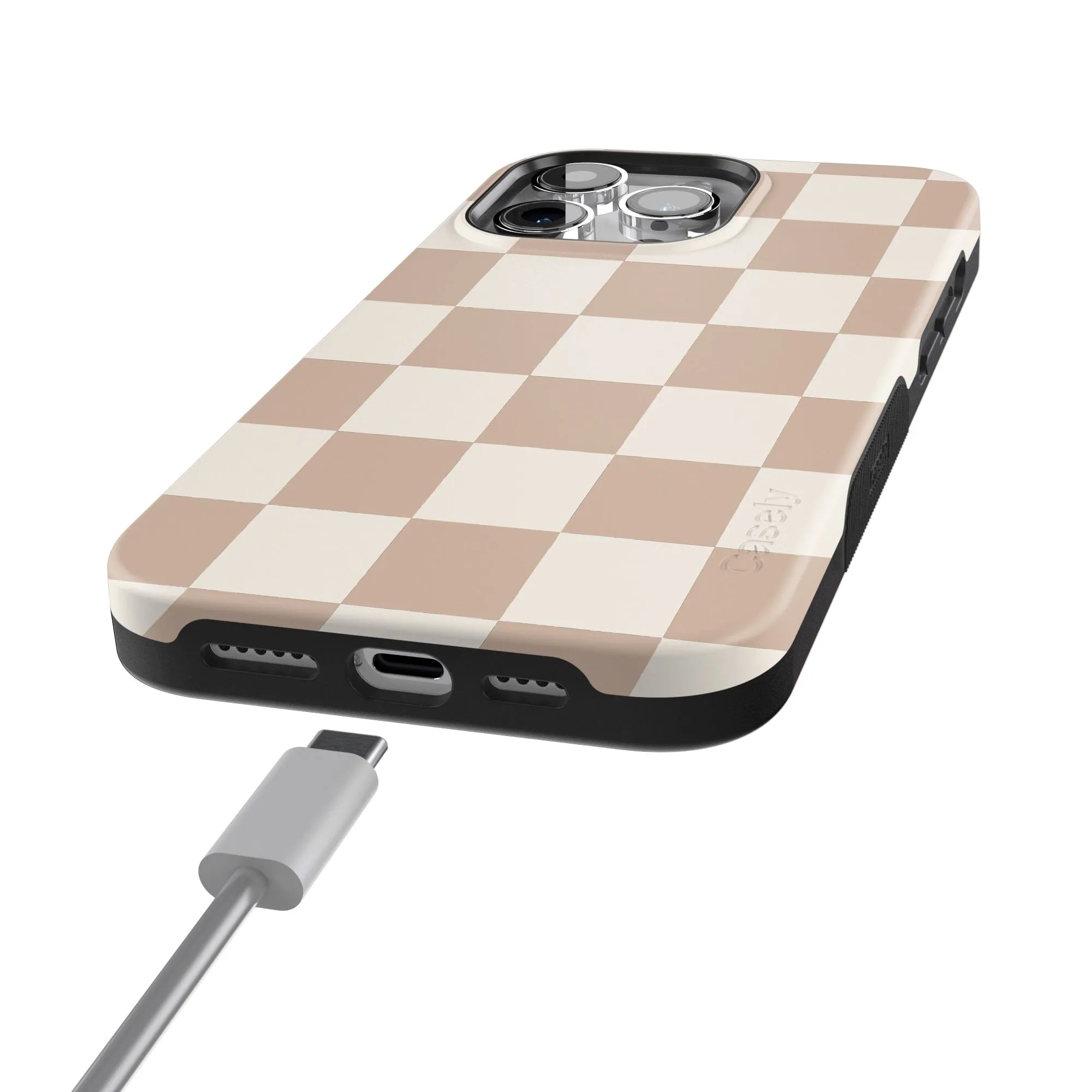 Fit Check | Neutral Checkerboard Case