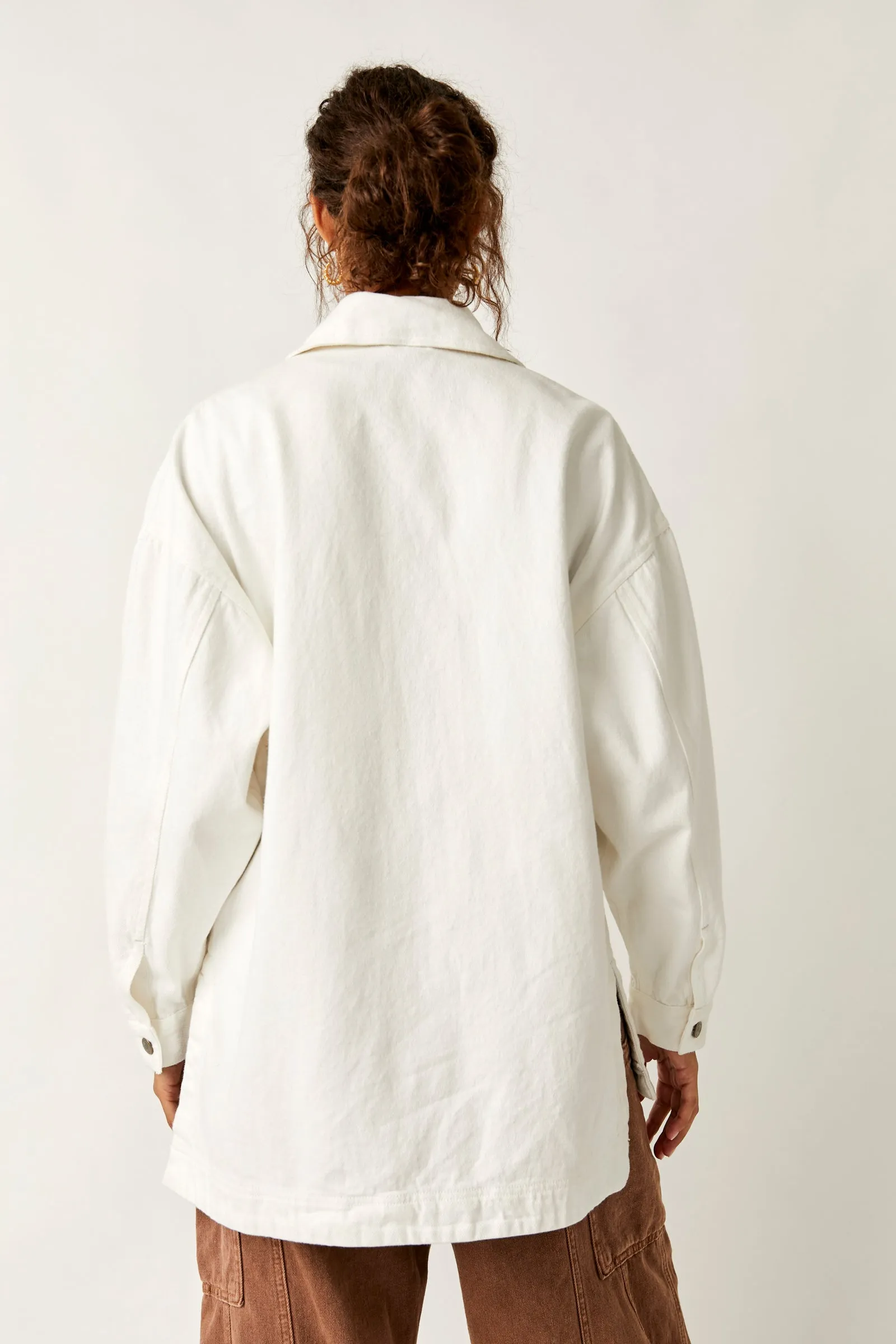 Madison City Twill Jacket Optic White