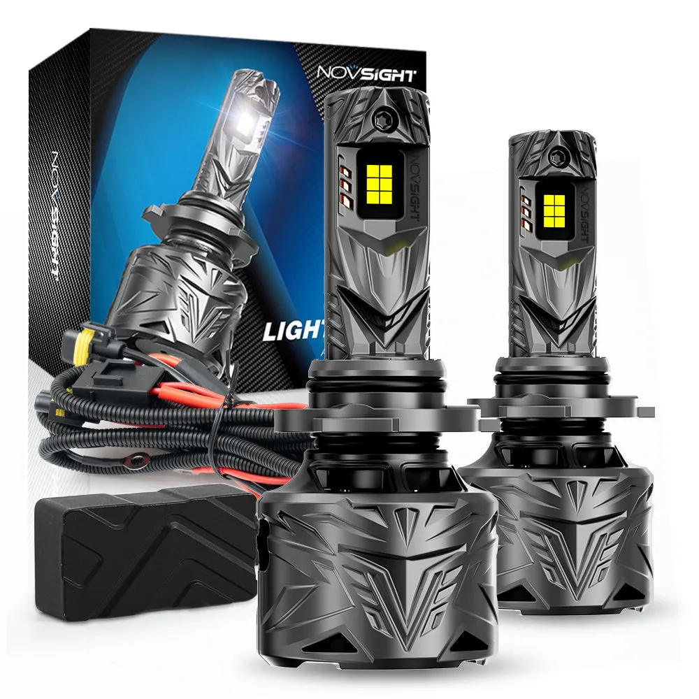 N70 Series | H4 H7 H11 H13 9004 9005 9006 9007 9012 LED Bulbs Super Bright Headlights 240W 50000LM 6500K White | 2 Bulbs