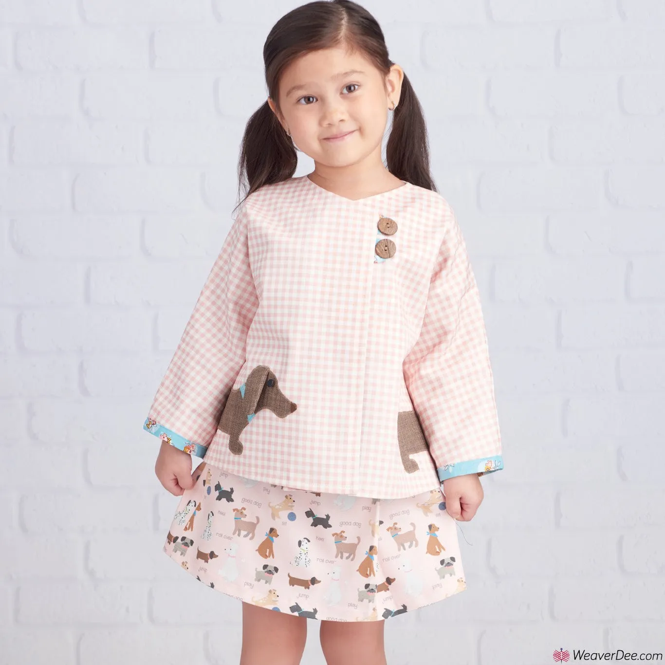 Simplicity Pattern S9504 Children's Jacket, Skirt, Cropped Trousers & Purse