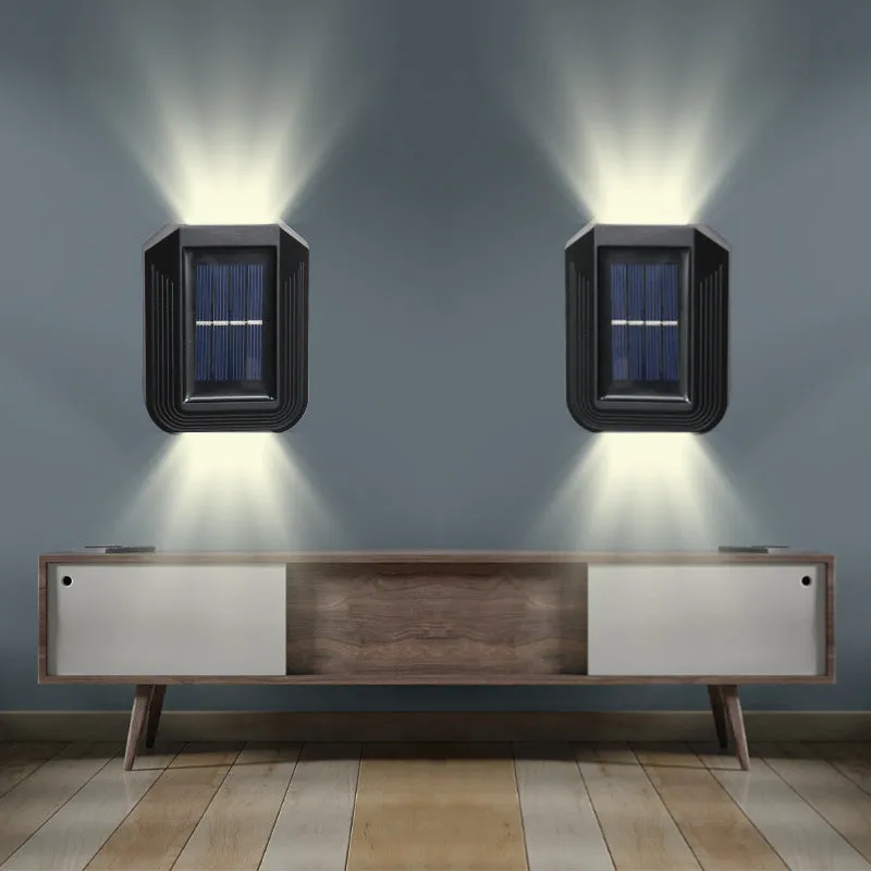 Solar Powered Waterproof 6 LED Outdoor Night Light
