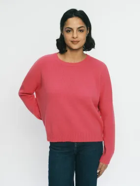 THE TRAPEZE SWEATER | STELLA PINK
