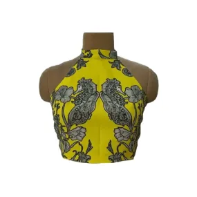 Yellow Canary Crop Top